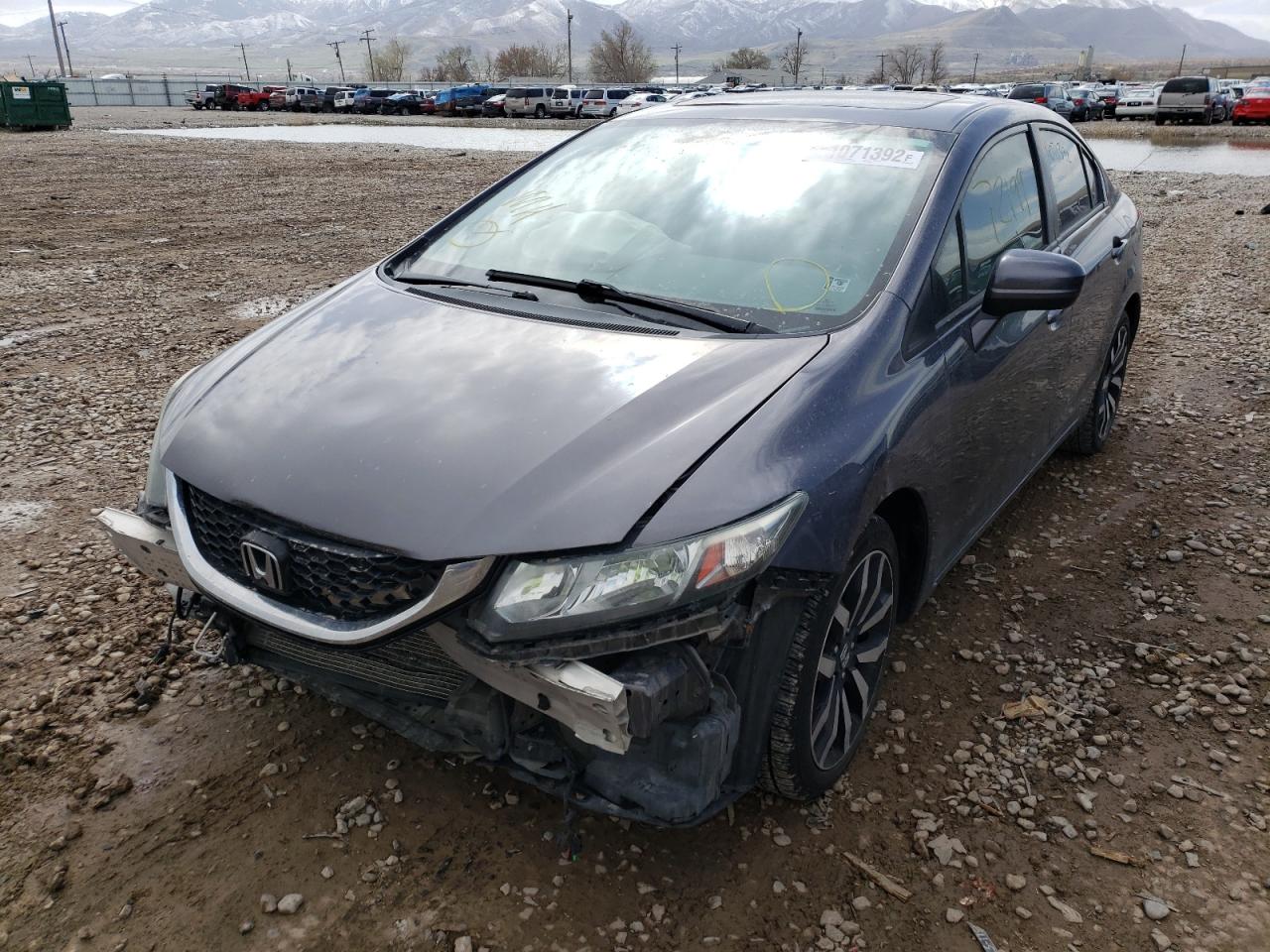 Photo 2 from auction – 2015 HONDA CIVIC EXL with VIN 19XFB2F90FE097397