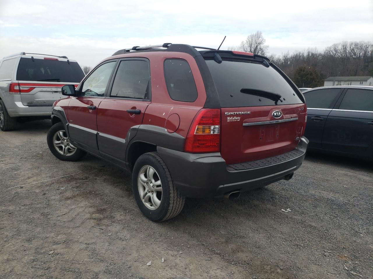Photo 3 from auction – 2007 KIA SPORTAGE E with VIN KNDJE723777450459