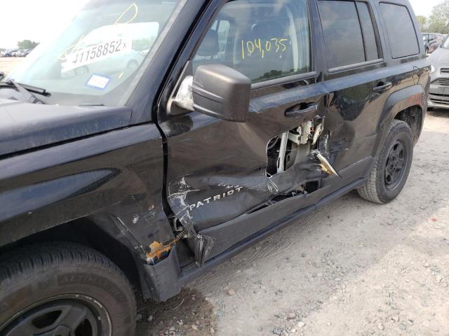 Photo 9 from auction – 2014 JEEP PATRIOT SP with VIN 1C4NJPBA3ED601372