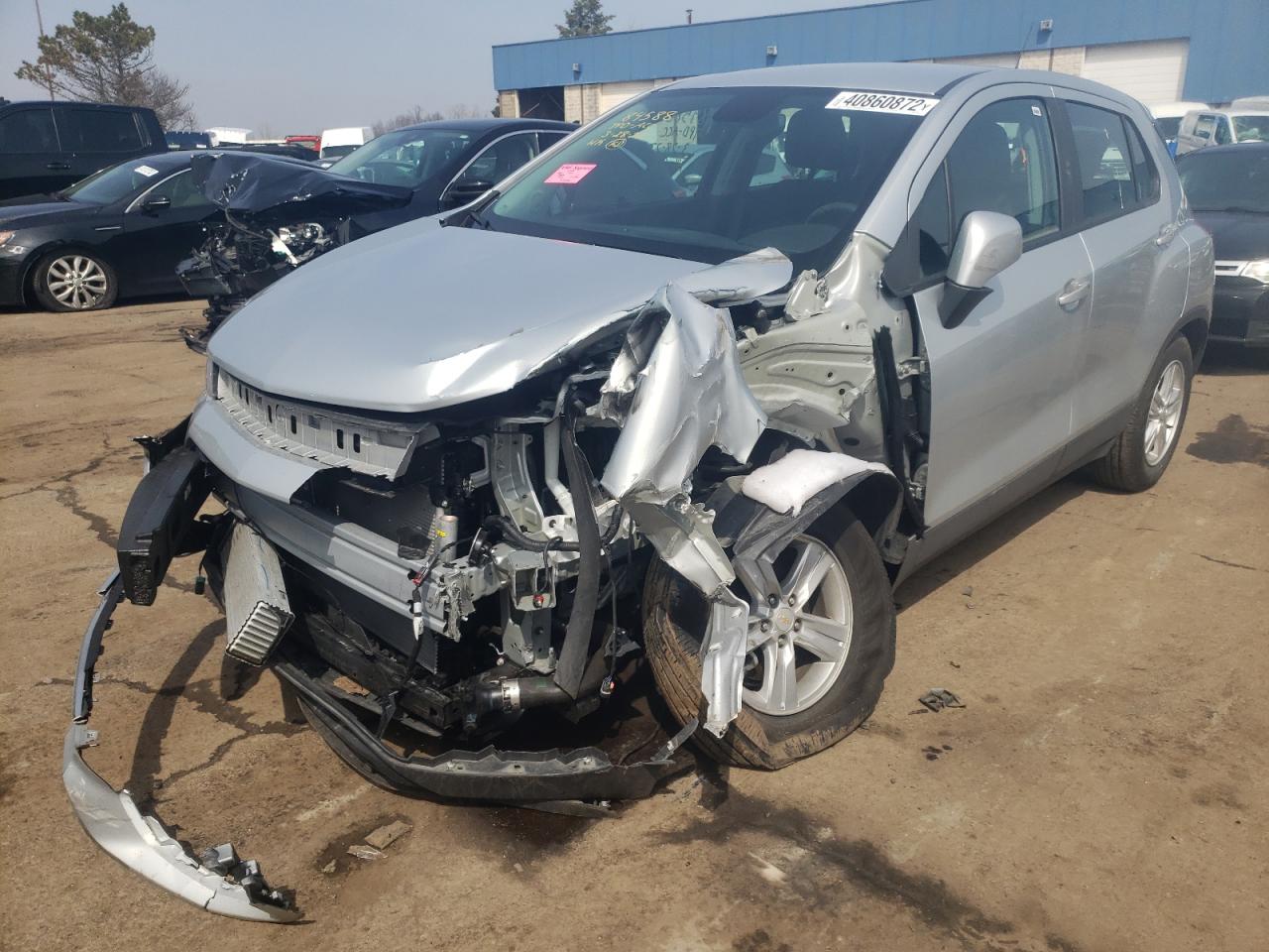 Photo 2 from auction – 2020 CHEVROLET TRAX LS with VIN 3GNCJKSB0LL189767