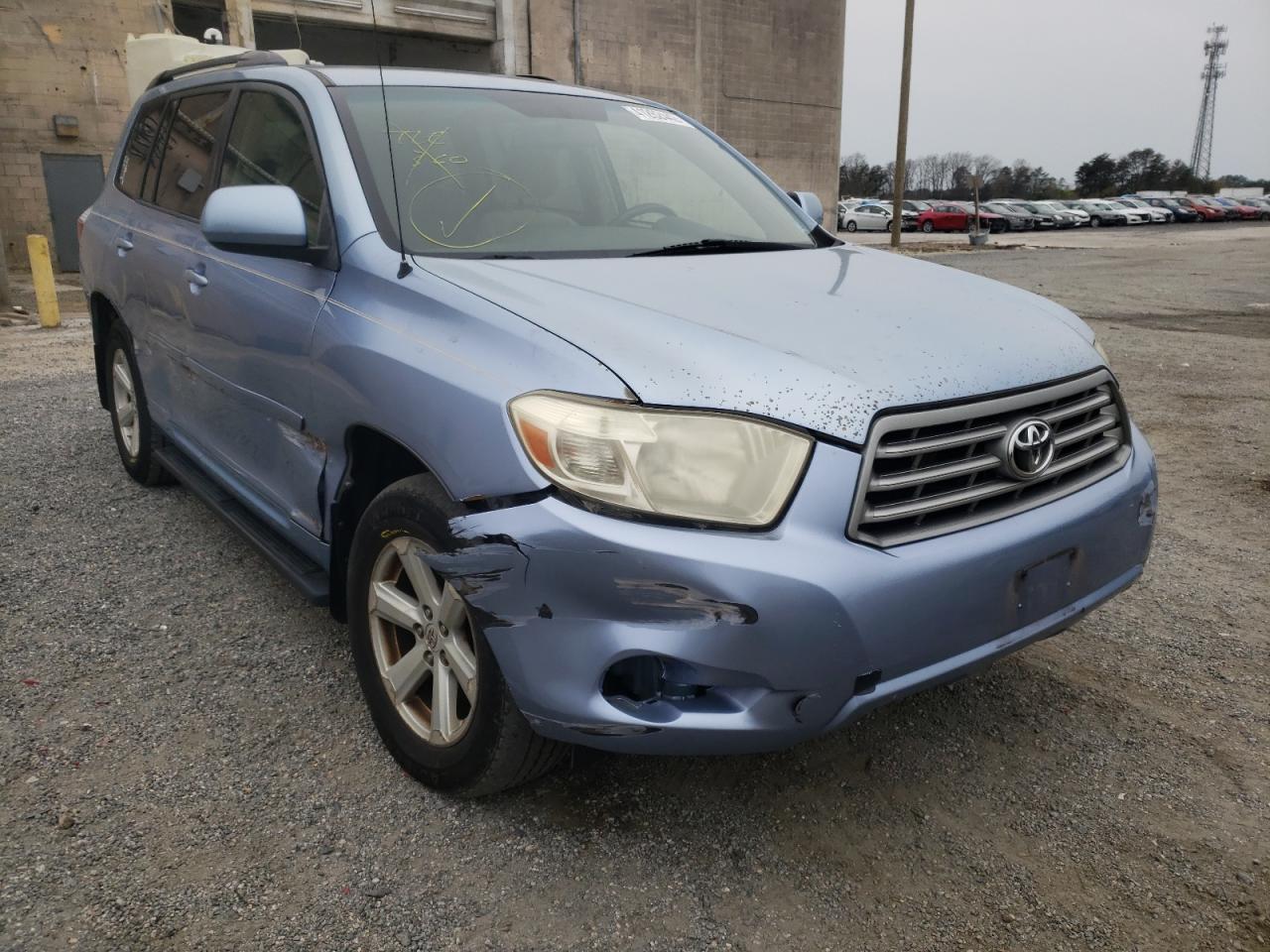 TOYOTA HIGHLANDER 2008 with VIN JTEDS41A282003620 - Photo from auction