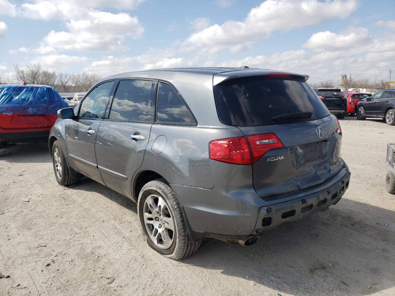 Photo 3 from auction – 2008 ACURA MDX TECHNO with VIN 2HNYD28498H537512