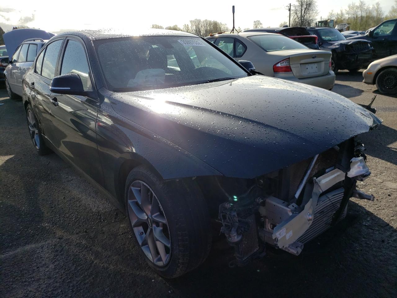 BMW 335 I 2013 with VIN WBA3A9C58DF477362 - Photo from auction