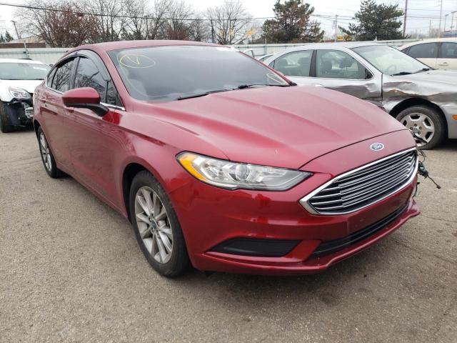Photo 1 from auction – 2017 FORD FUSION SE with VIN 3FA6P0H71HR415143