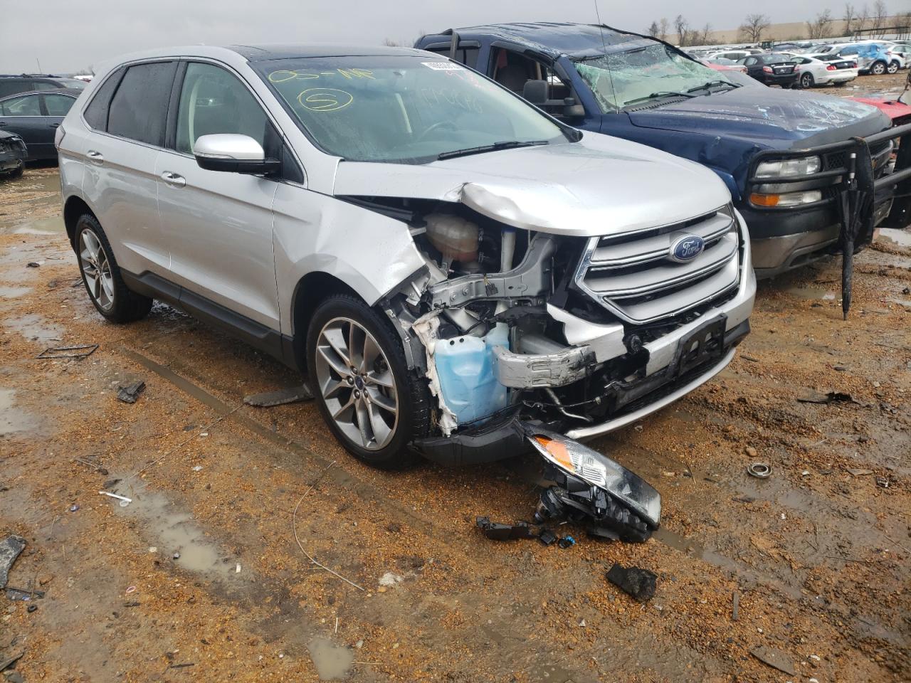 FORD EDGE TITAN 2016 مع رقم تعريف المركبة 2FMPK4K83GBC16478 - صورة من المزاد