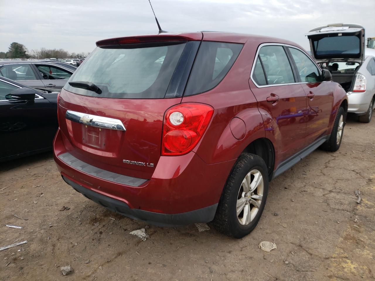 Photo 4 from auction – 2010 CHEVROLET EQUINOX LS with VIN 2CNALBEW9A6225381
