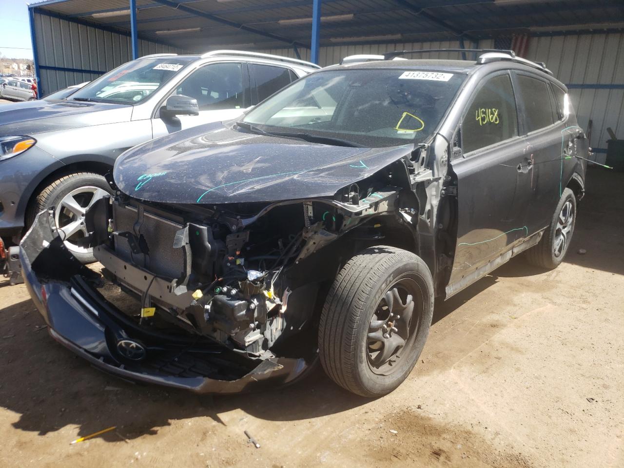 Photo 2 from auction – 2017 TOYOTA RAV4 LE with VIN JTMBFREV3HJ709950