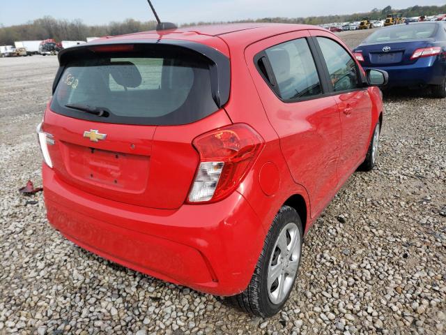 Photo 4 from auction – 2019 CHEVROLET SPARK LS with VIN KL8CB6SA7KC726822