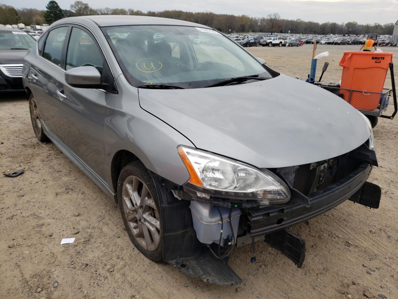 NISSAN SENTRA 2013 with VIN 3N1AB7AP2DL793719 - Photo from auction