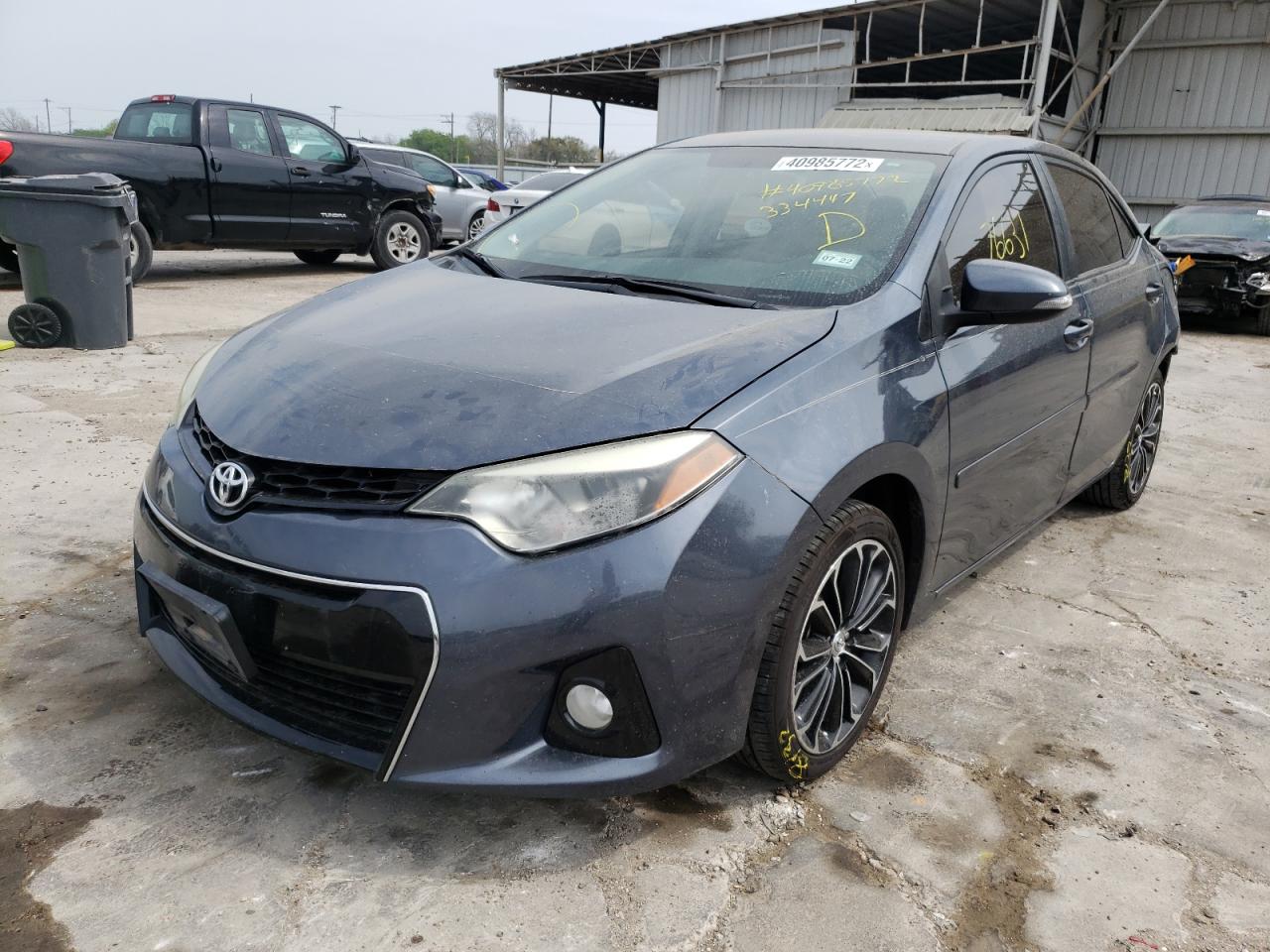 Photo 2 from auction – 2015 TOYOTA COROLLA L with VIN 5YFBURHE0FP334447