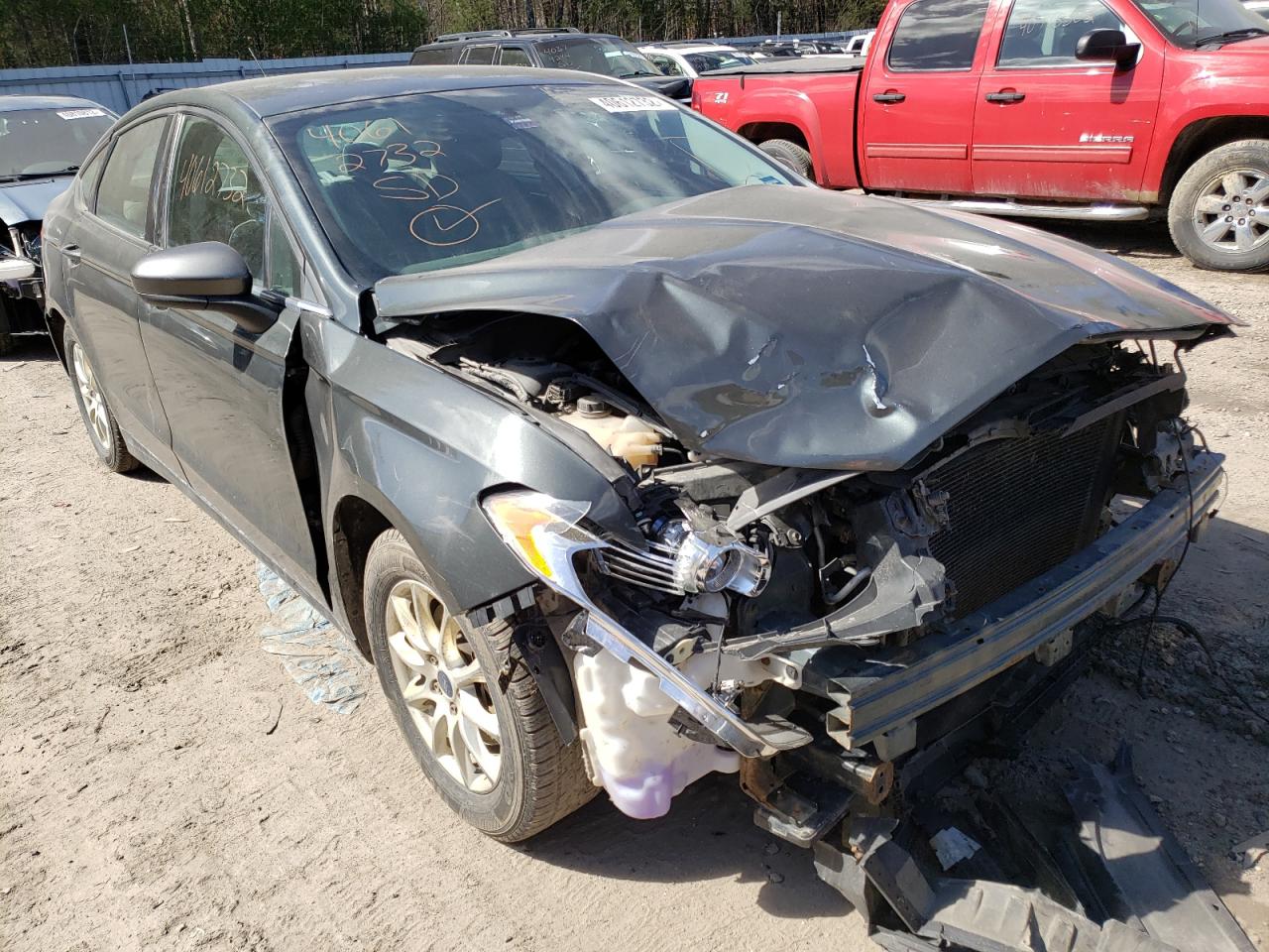 FORD FUSION S 2015 with VIN 1FA6P0G73F5124080 - Photo from auction