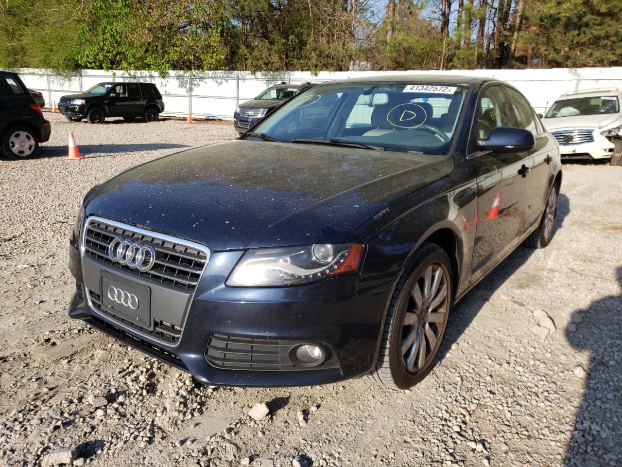 Photo 2 from auction – 2011 AUDI A4 PREMIUM with VIN WAUEFAFL2BN045679