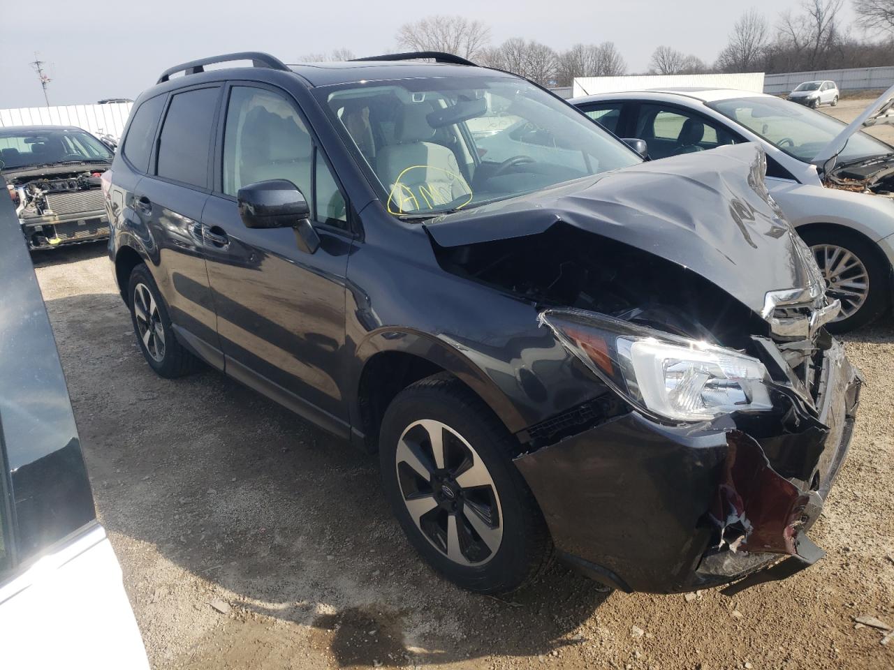 SUBARU FORESTER 2 2017 with VIN JF2SJAGC9HH576325 - Photo from auction