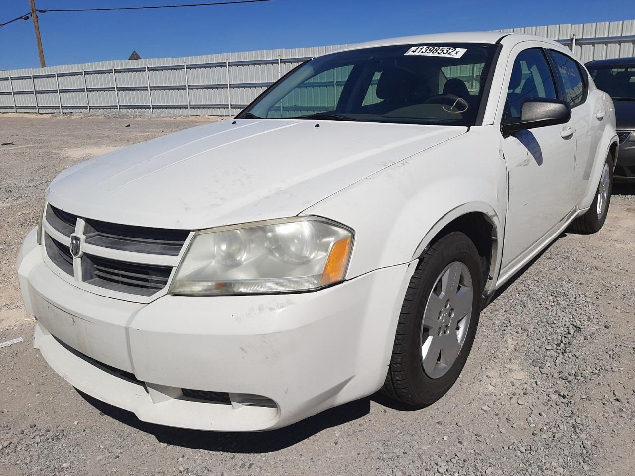 صورة رقم 2 من المزاد - 2010 DODGE AVENGER SX مع VIN 1B3CC4FB4AN108714
