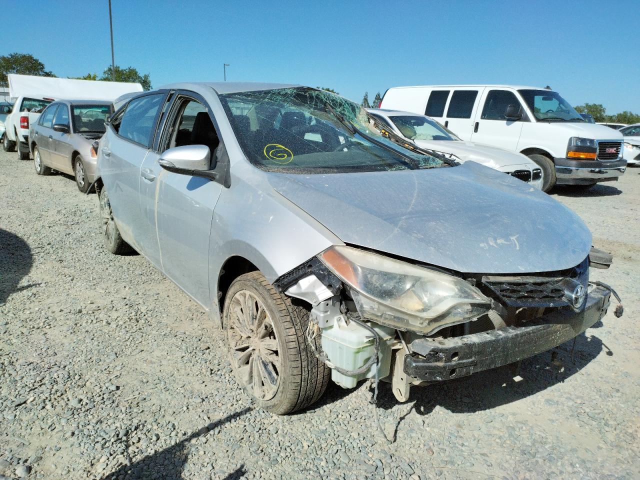Photo 1 from auction – 2015 TOYOTA COROLLA L with VIN 5YFBURHE8FP237450