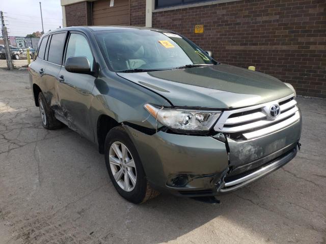TOYOTA HIGHLANDER 2013 with VIN 5TDBK3EH1DS219829 - Photo from auction