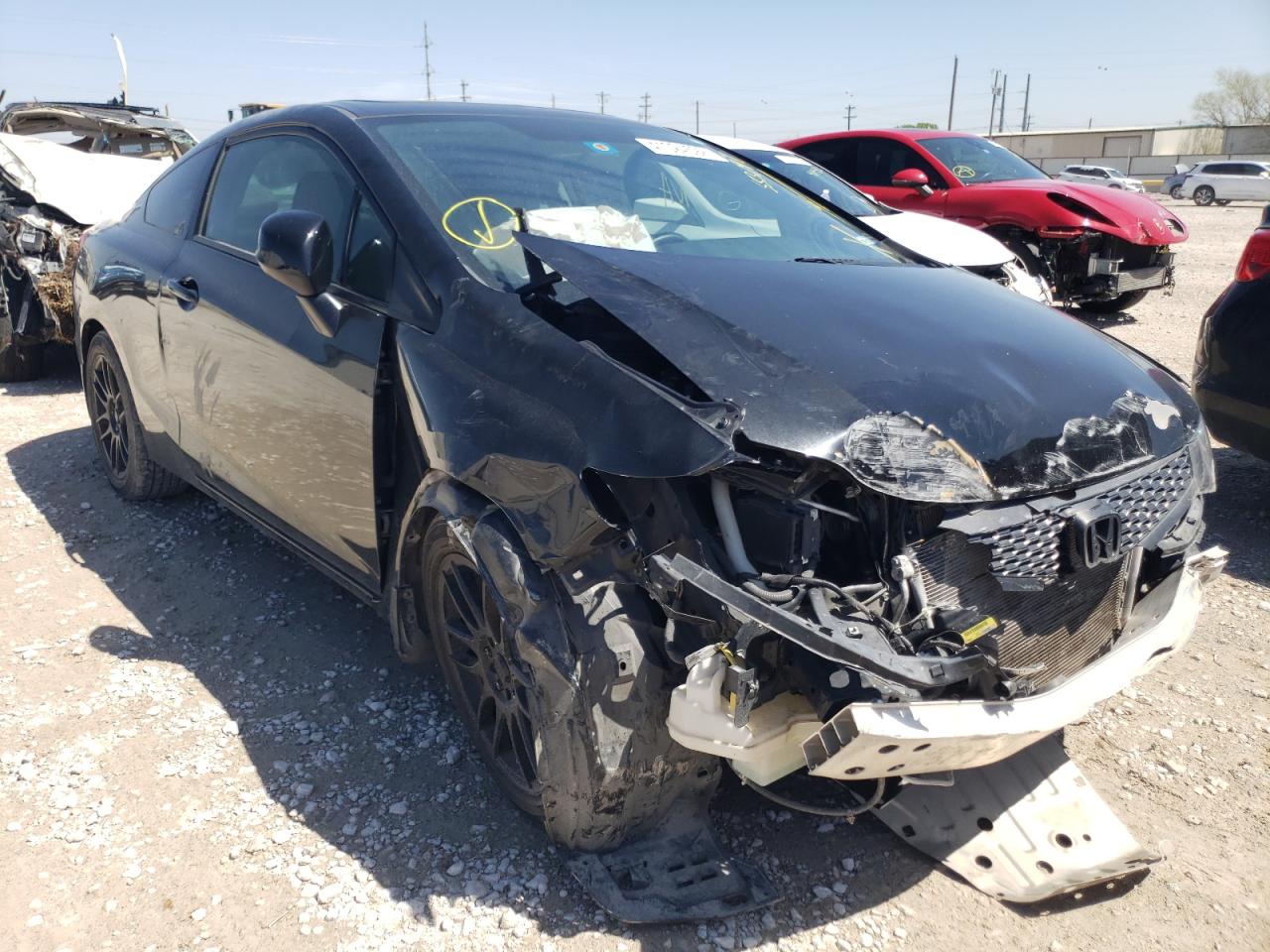 HONDA CIVIC EX 2012 with VIN 2HGFG3B86CH553747 - Photo from auction