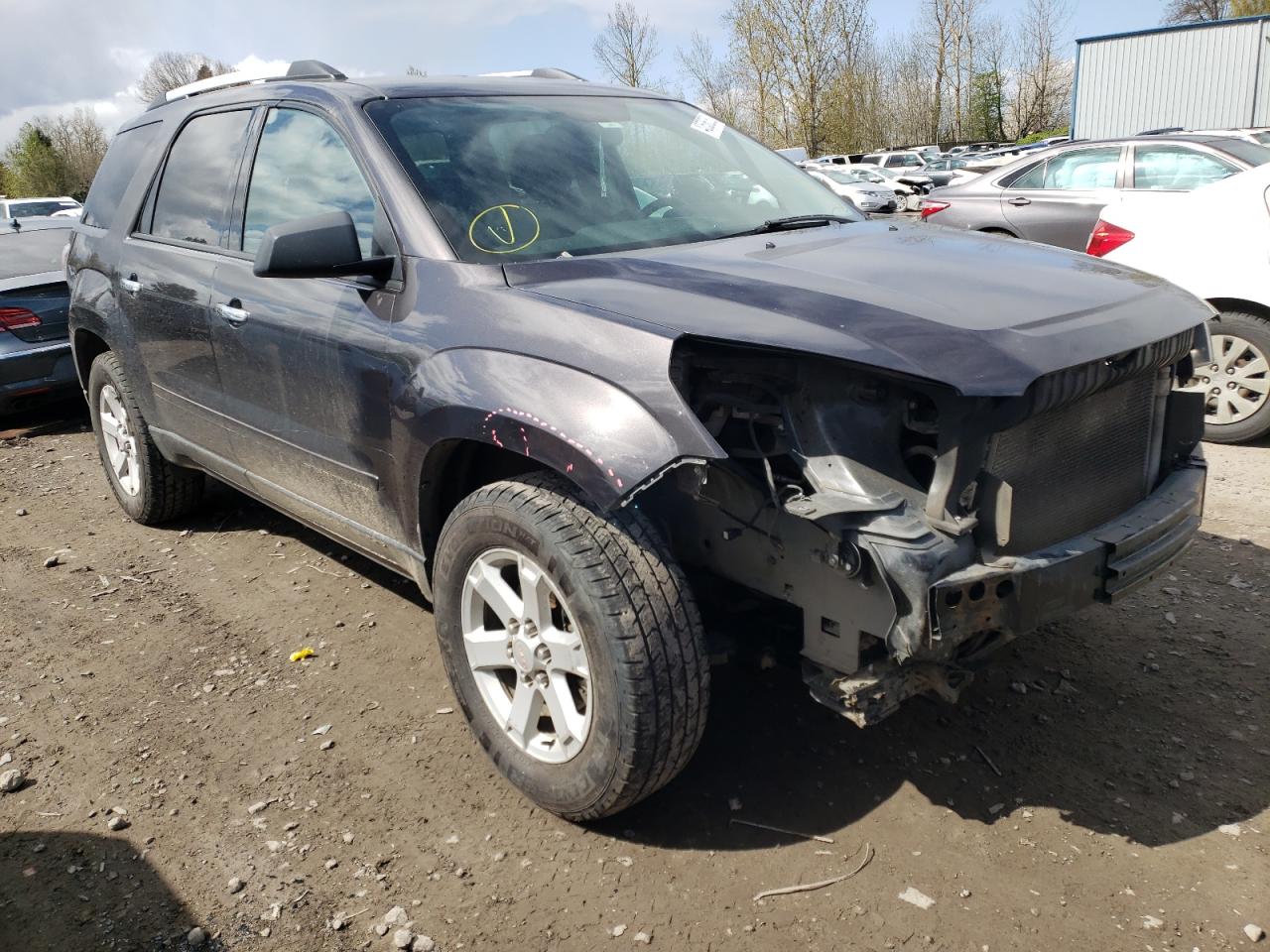 GMC ACADIA SLE 2015 with VIN 1GKKRNED9FJ159615 - Photo from auction