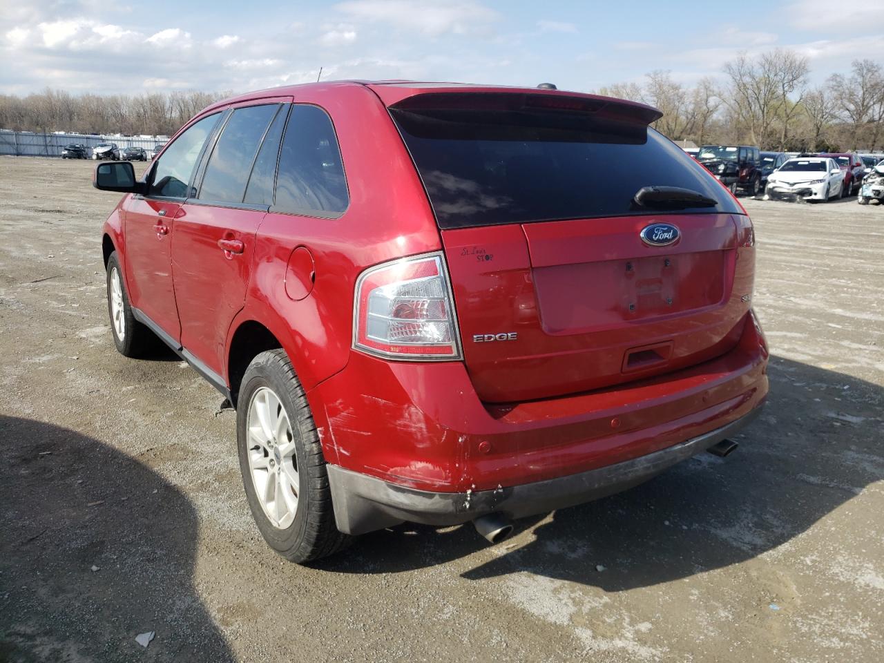 Photo 3 from auction – 2010 FORD EDGE SEL with VIN 2FMDK3JCXABB02892