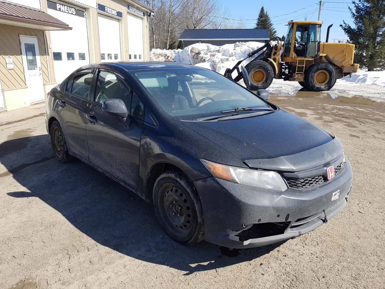 HONDA CIVIC SI 2012 with VIN 2HGFB6E50CH201152 - Photo from auction
