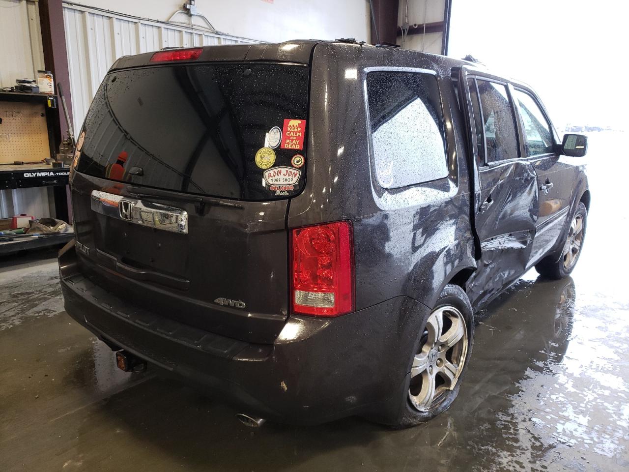 Photo 4 from auction – 2012 HONDA PILOT EXL with VIN 5FNYF4H66CB029803