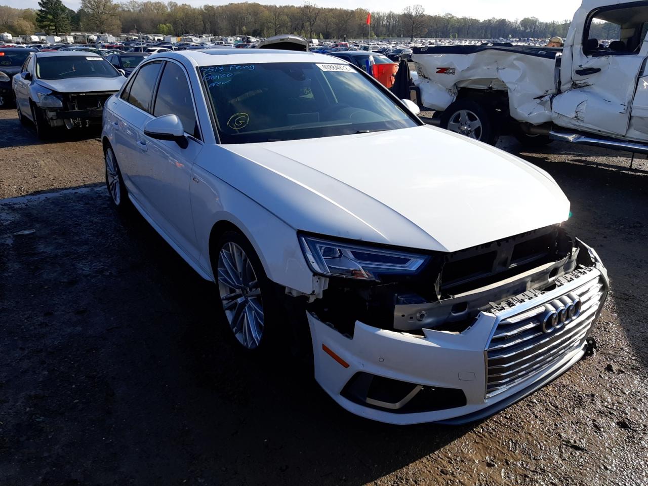 AUDI A4 PREMIUM 2019 with VIN WAUENAF47KA009859 - Photo from auction