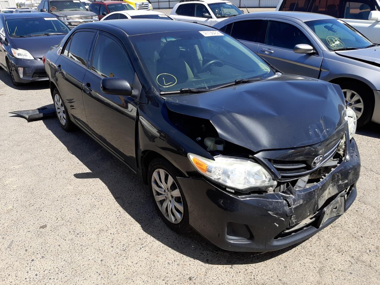 TOYOTA COROLLA 2013 with VIN 5YFBU4EE8DP158137 - Photo from auction