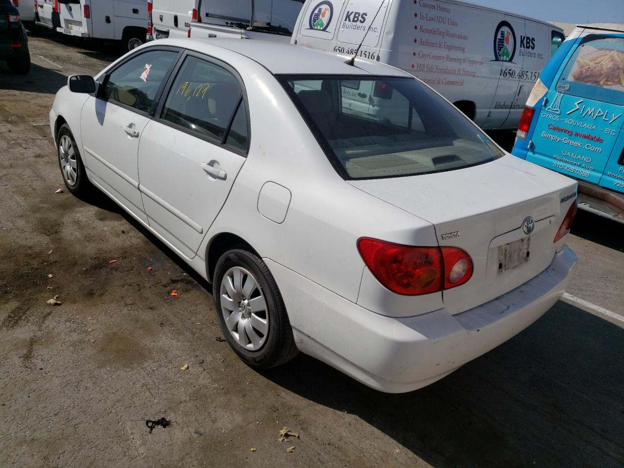 Photo 3 from auction – 2003 TOYOTA COROLLA CE with VIN JTDBR32E530010424