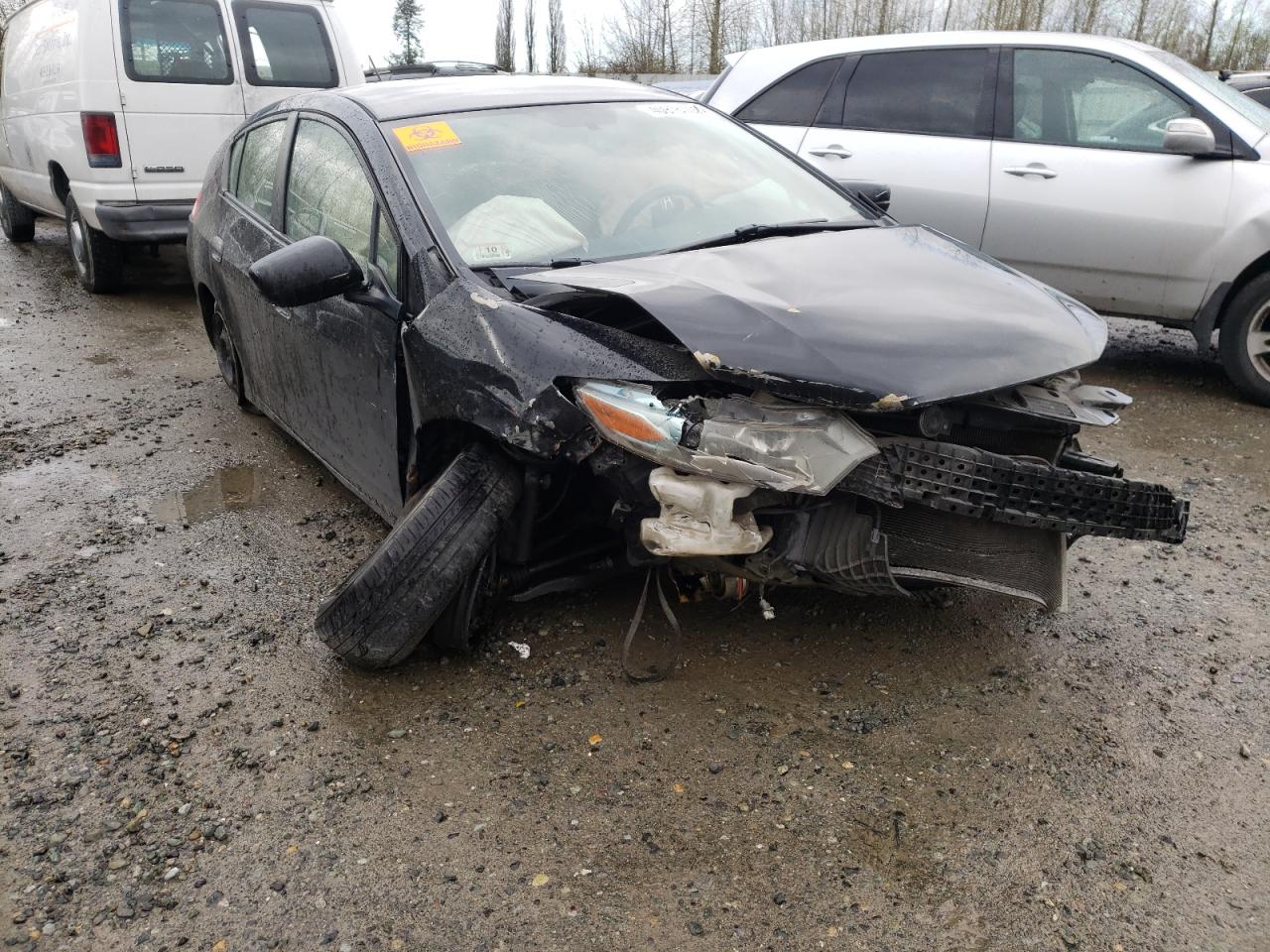 HONDA INSIGHT LX 2010 with VIN JHMZE2H56AS037448 - Photo from auction
