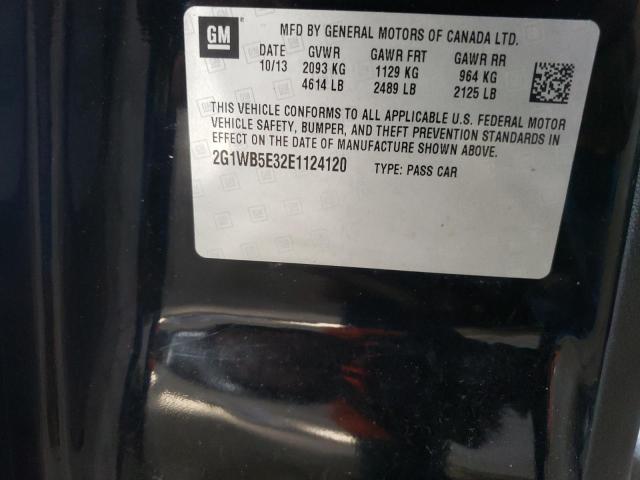 Photo 10 from auction – 2014 CHEVROLET IMPALA LIM with VIN 2G1WB5E32E1124120