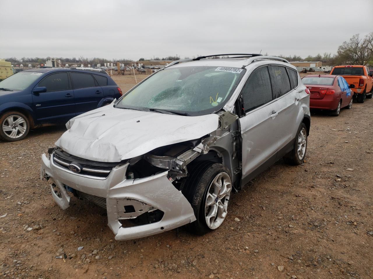 Photo 2 from auction – 2014 FORD ESCAPE TIT with VIN 1FMCU0J93EUD86861