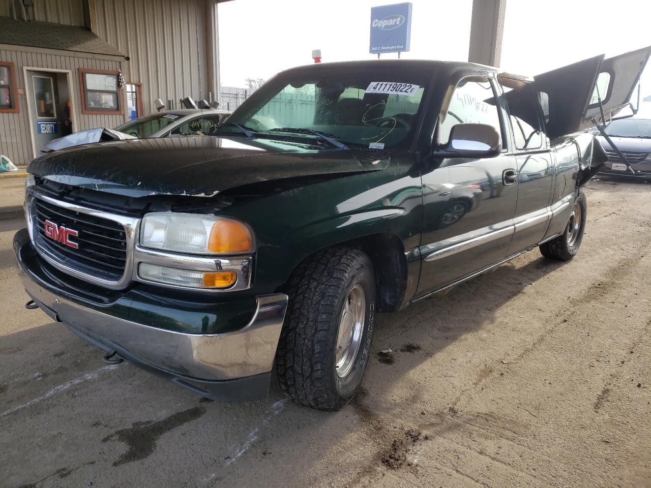 Photo 2 from auction – 2002 GMC NEW SIERRA with VIN 1GTEC19T52Z343370