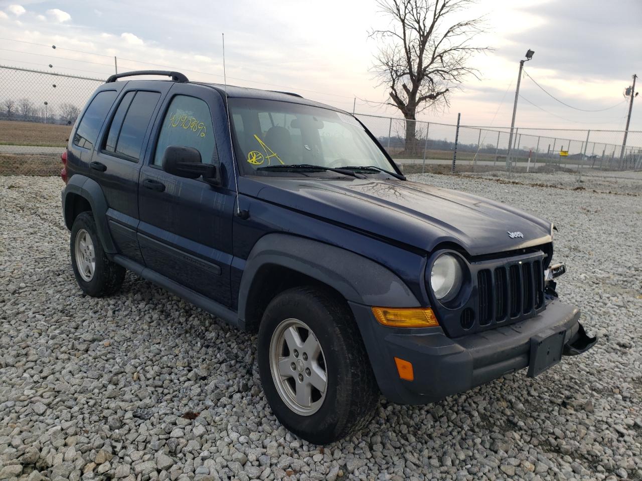 JEEP LIBERTY SP 2007 with VIN 1J4GL48K67W513743 - Photo from auction