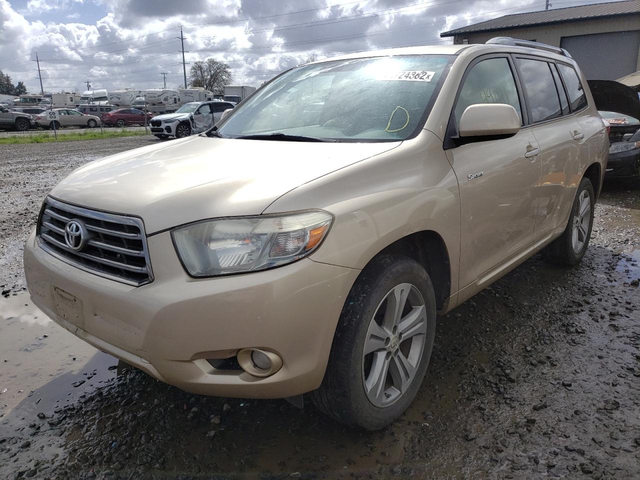 Photo 2 from auction – 2008 TOYOTA HIGHLANDER with VIN JTEDS43A982036272