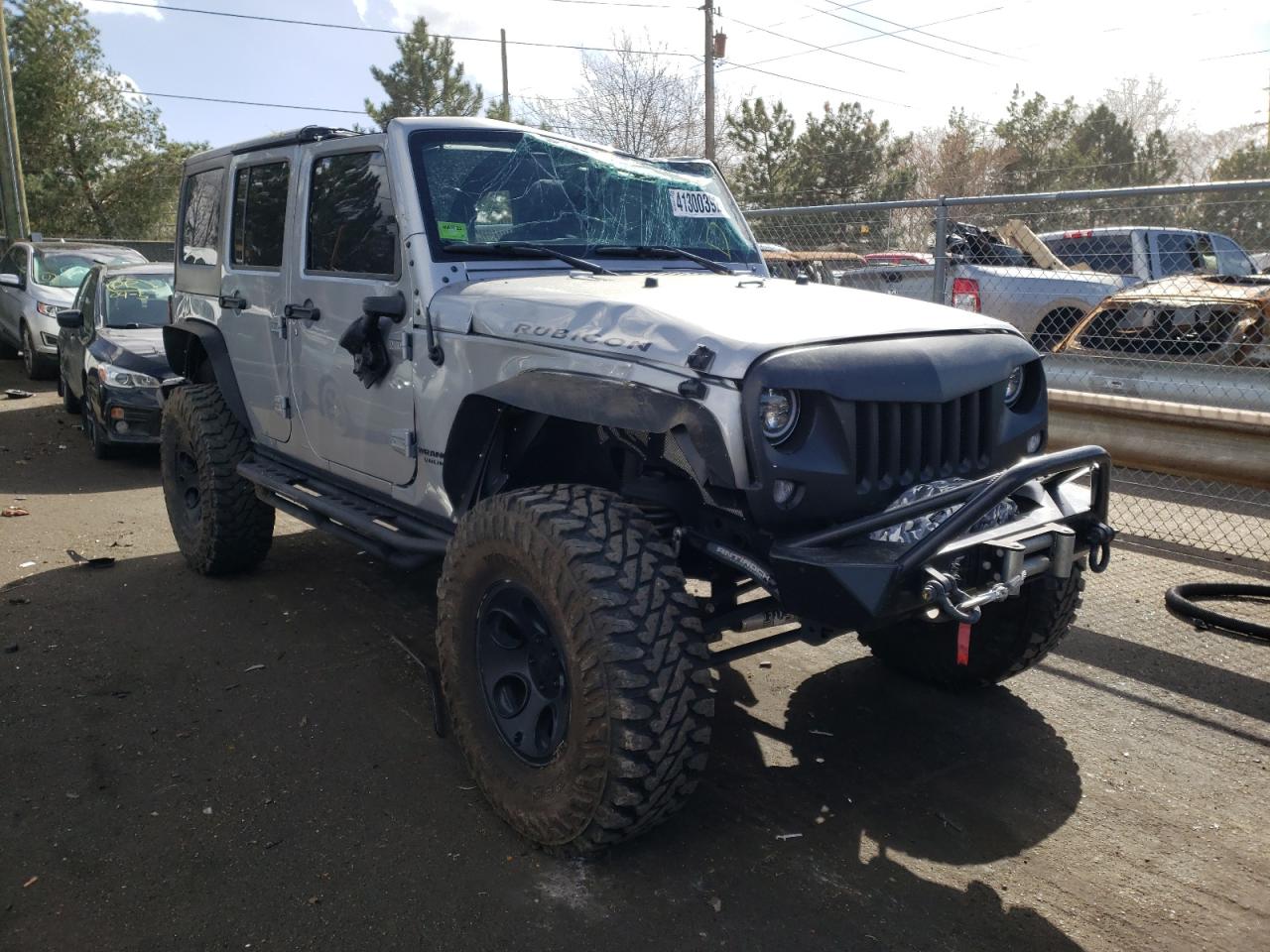 JEEP WRANGLER U 2016 with VIN 1C4BJWFG9GL119266 - Photo from auction