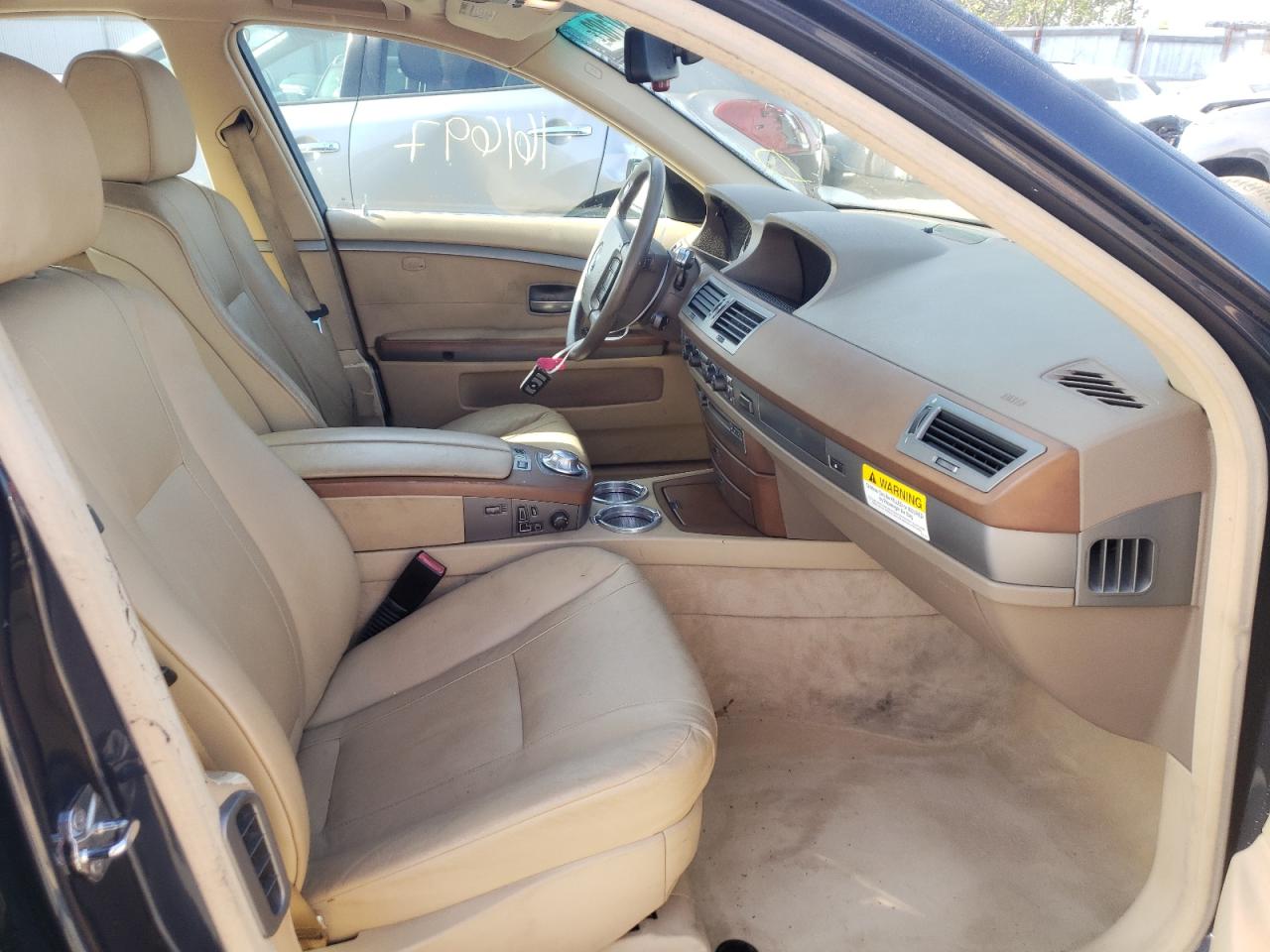 Photo 5 from auction – 2003 BMW 745 I with VIN WBAGL63413DP66174