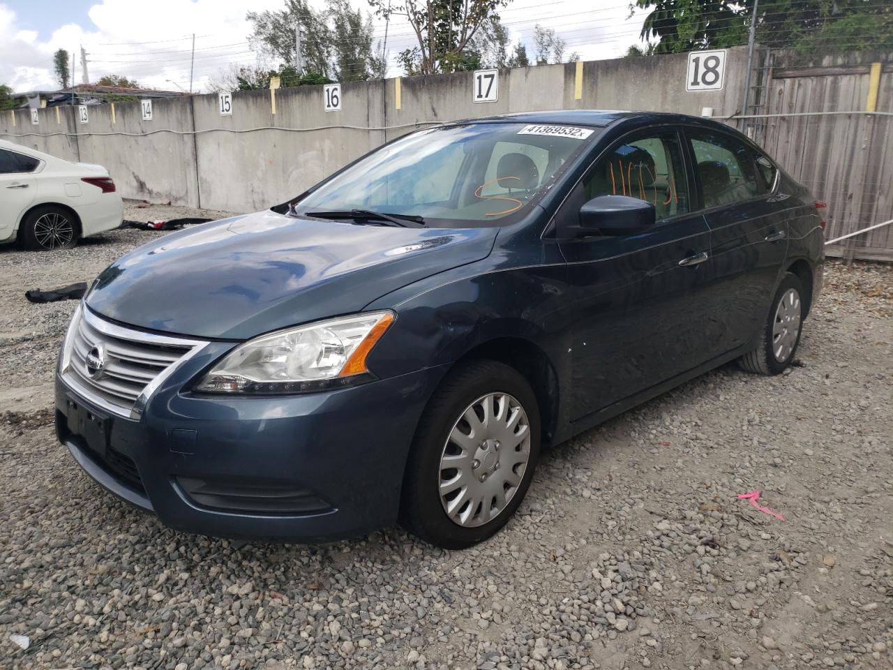 Photo 2 from auction – 2014 NISSAN SENTRA S with VIN 3N1AB7AP8EY293133
