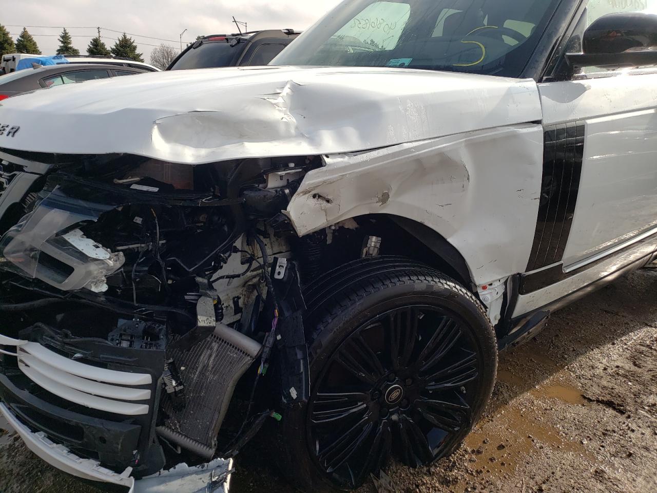 Photo 9 from auction – 2021 LAND ROVER RANGE ROVE with VIN SALGS2SE8MA427321