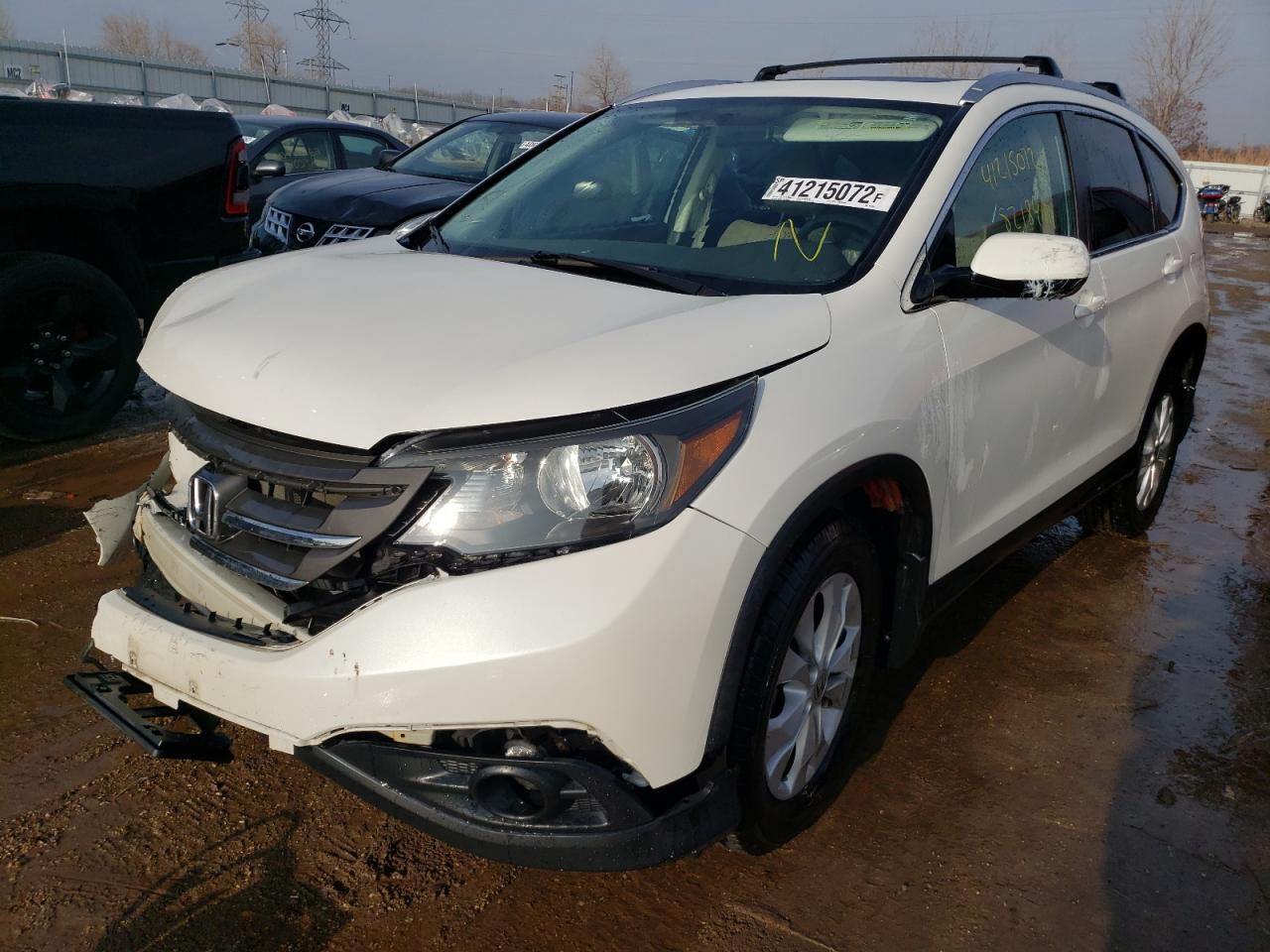 Photo 2 from auction – 2013 HONDA CR-V EX with VIN 5J6RM4H57DL021834