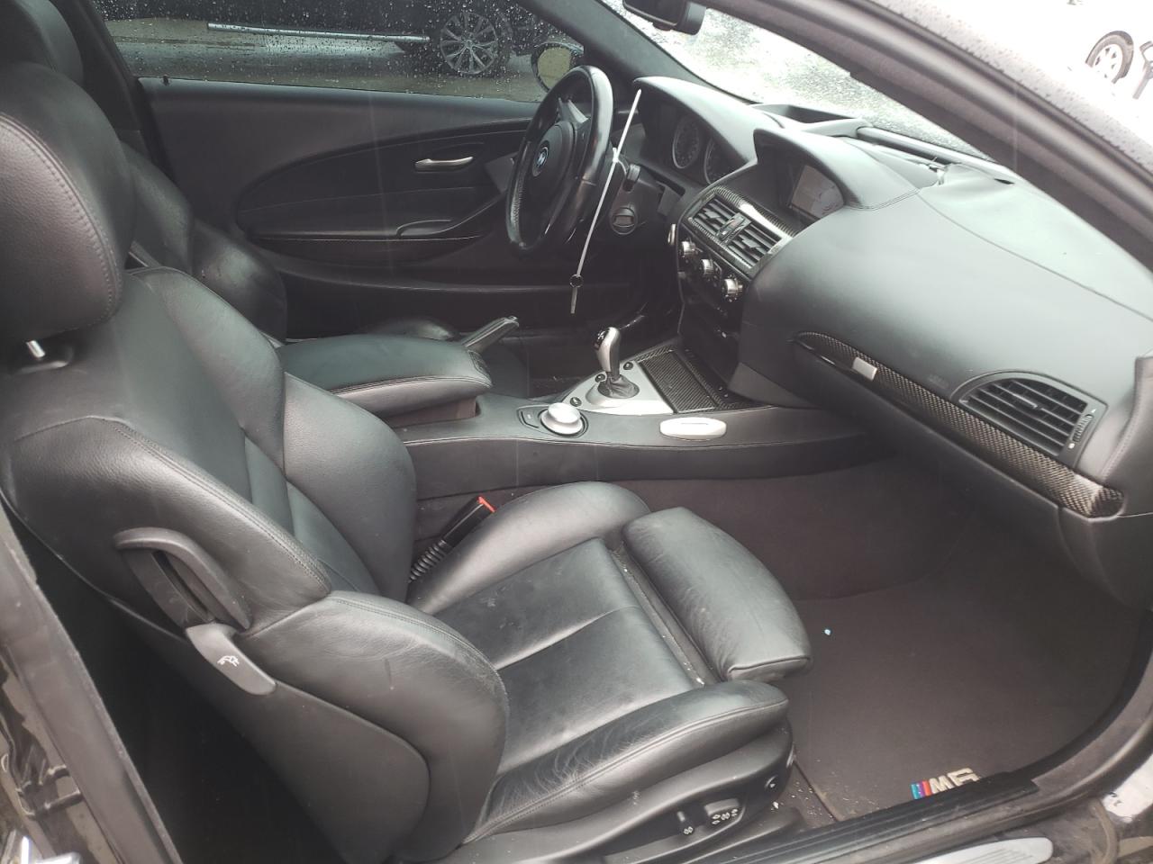 Photo 5 from auction – 2007 BMW M6 with VIN WBSEH93587CY23917