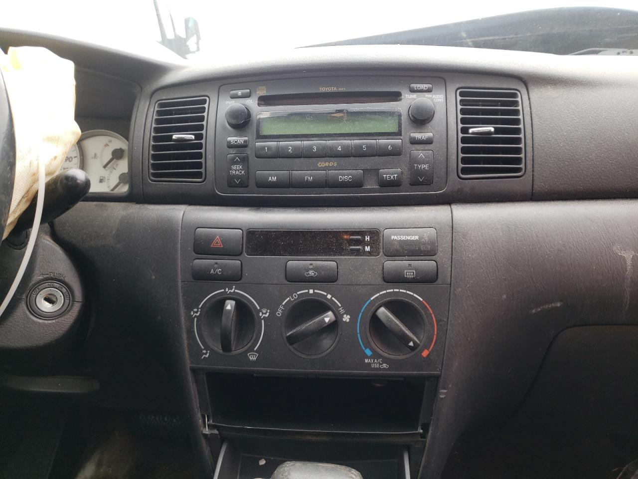 Photo 9 from auction – 2006 TOYOTA COROLLA CE with VIN 1NXBR32E56Z735658