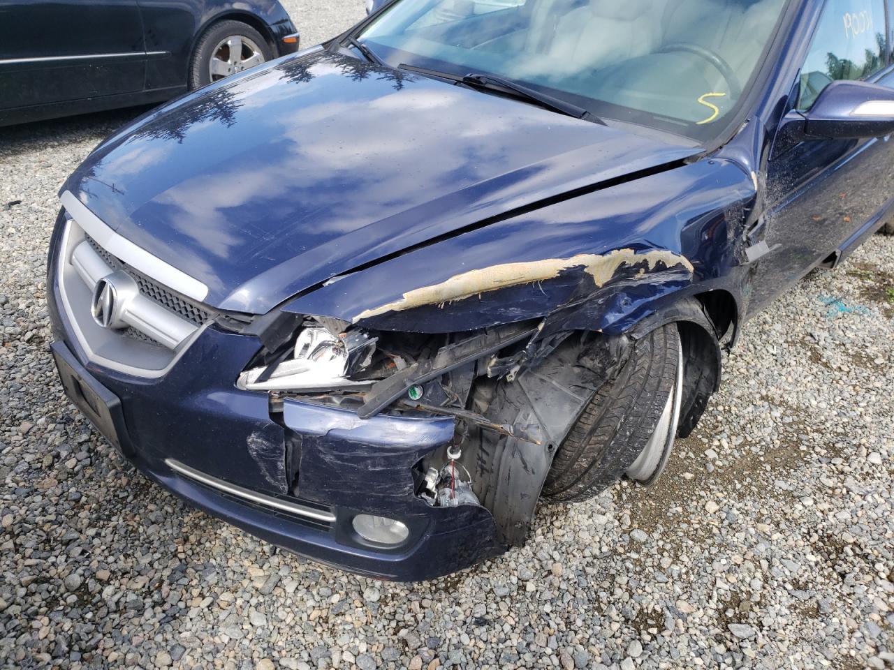 Photo 9 from auction – 2007 ACURA TL with VIN 19UUA66237A034000