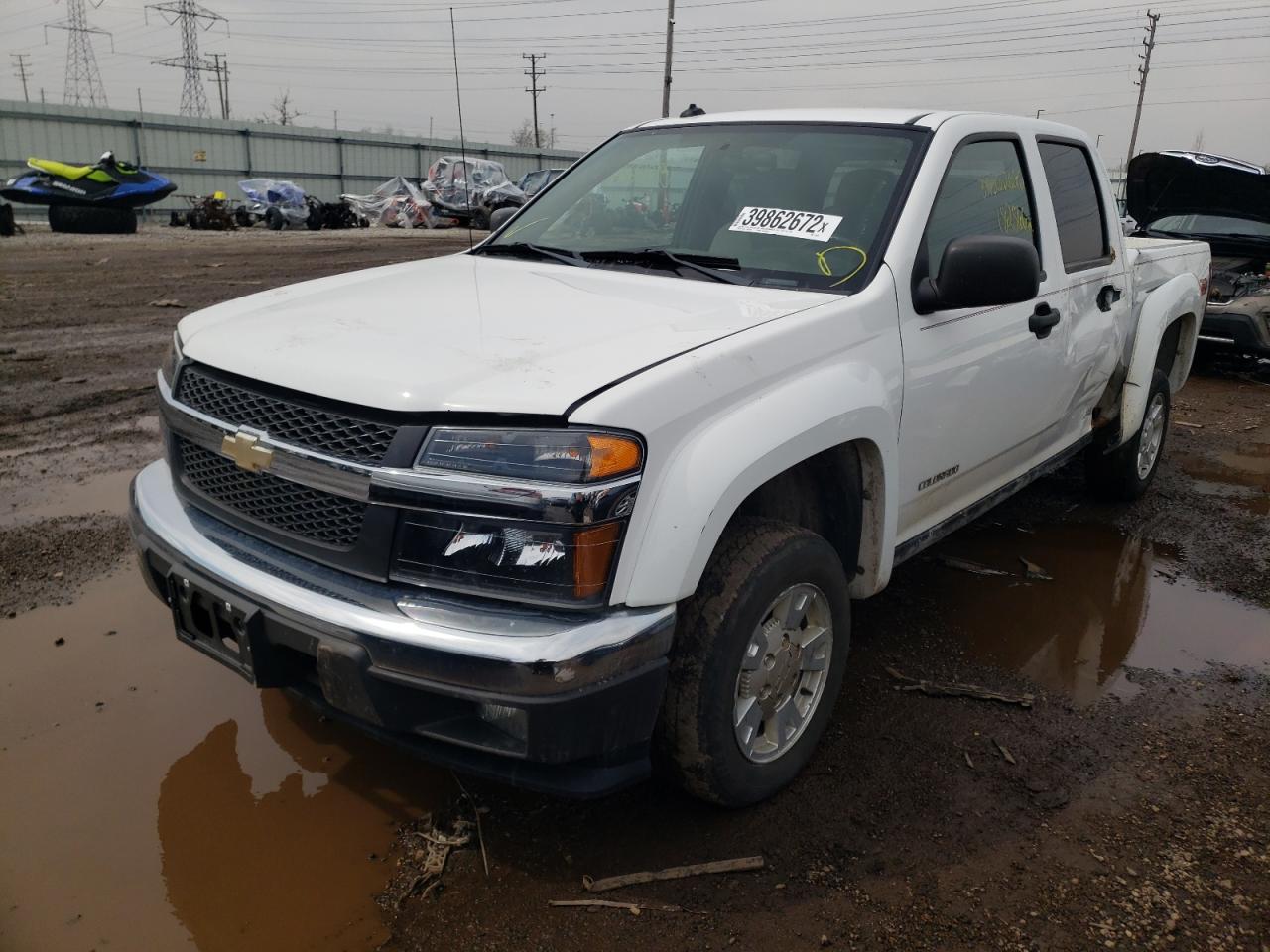 Photo 2 from auction – 2005 CHEVROLET COLORADO with VIN 1GCDS136758119528