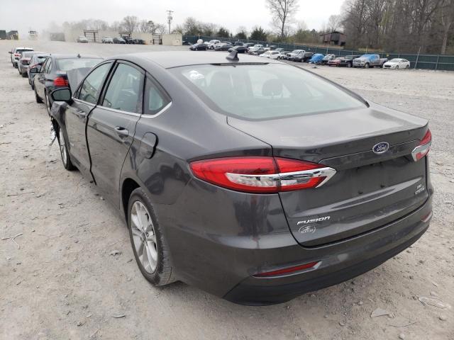 Photo 3 from auction – 2019 FORD FUSION SE with VIN 3FA6P0LU9KR119128