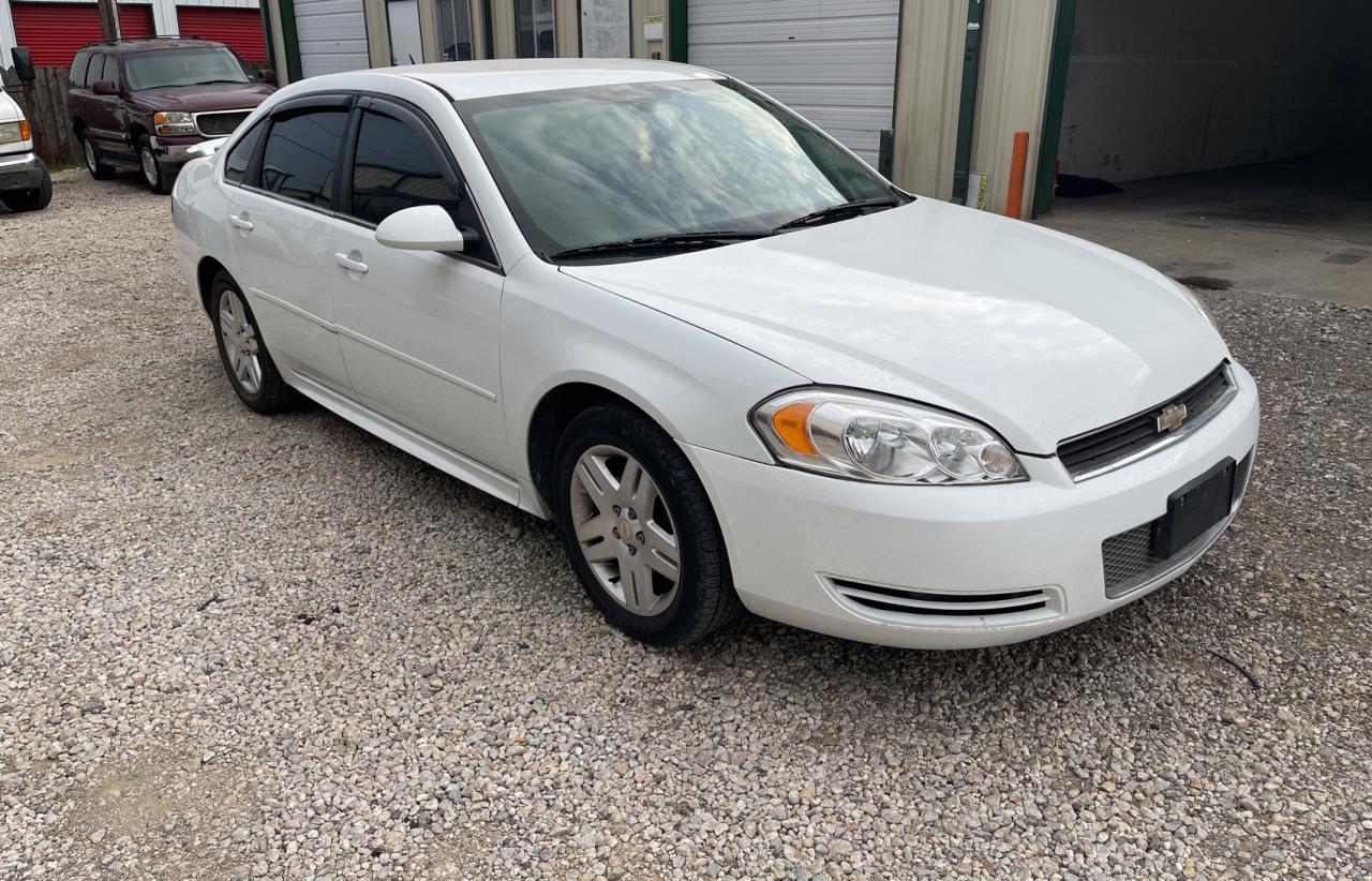 CHEVROLET IMPALA LT 2012 with VIN 2G1WG5E31C1109106 - Photo from auction