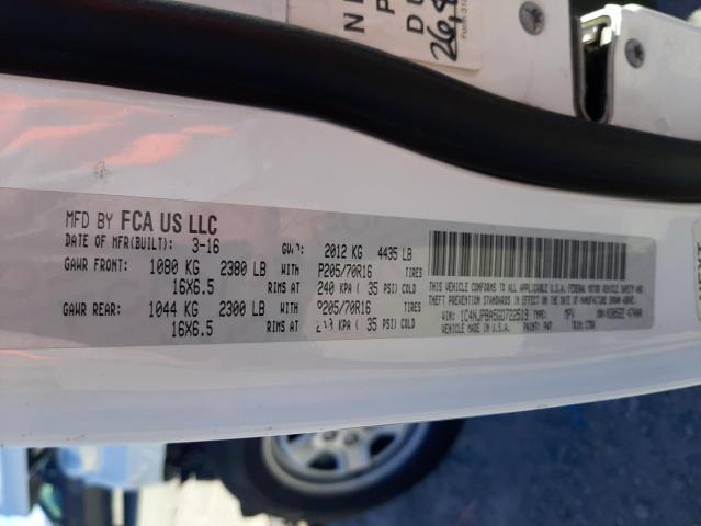 Photo 10 from auction – 2016 JEEP PATRIOT SP with VIN 1C4NJPBA5GD722519