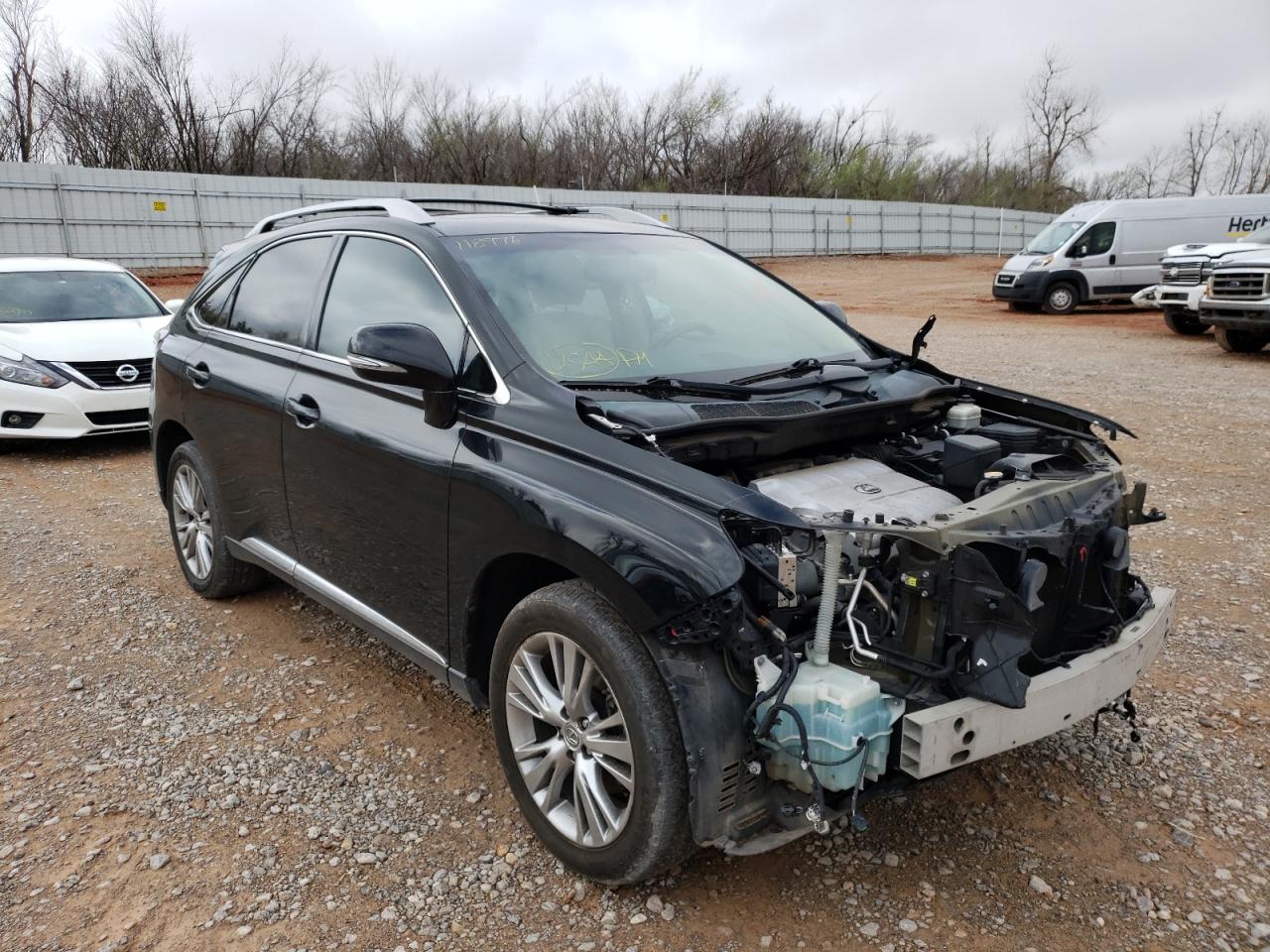 LEXUS RX 350 2013 with VIN 2T2ZK1BA4DC118976 - Photo from auction