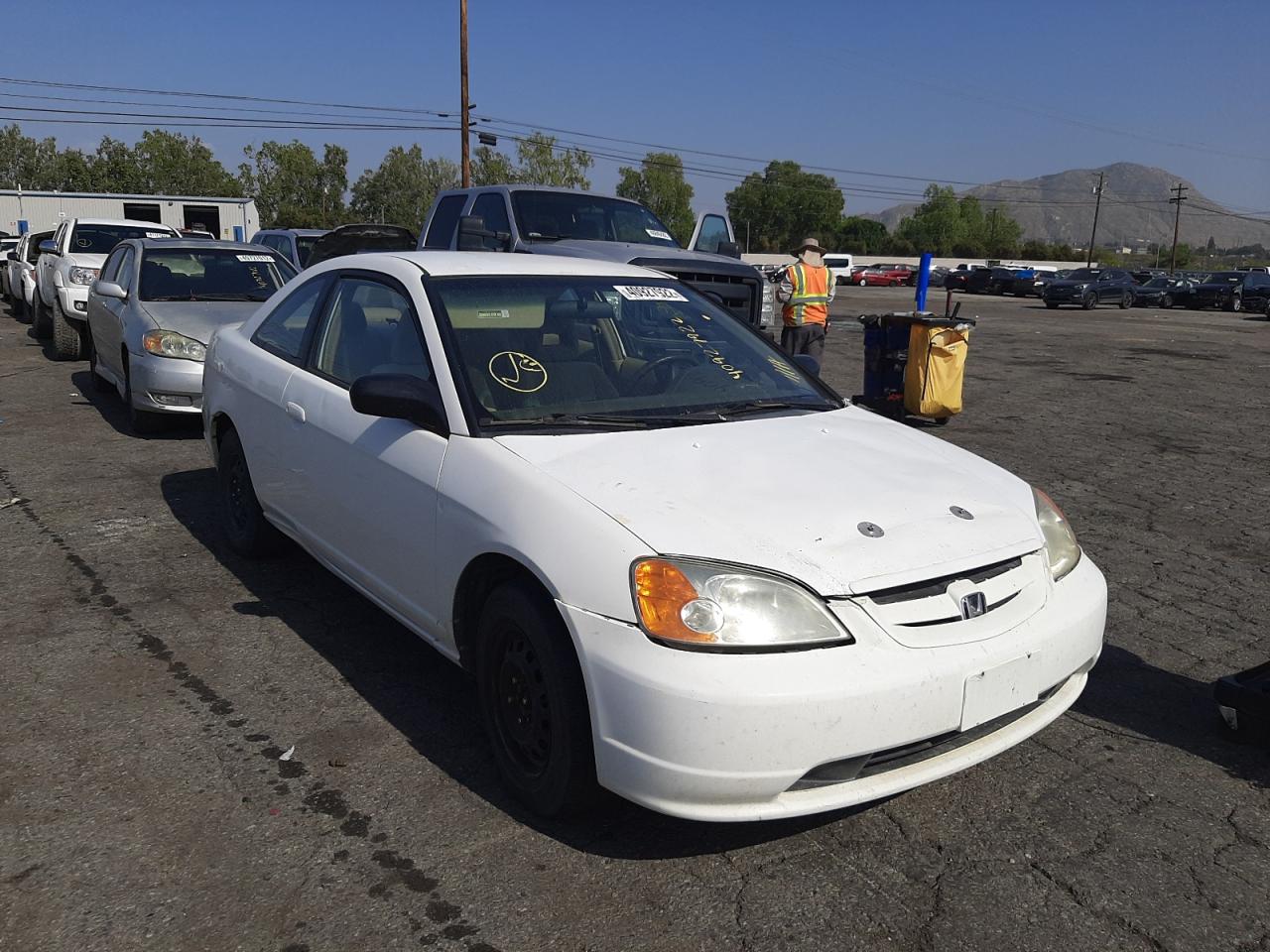 HONDA CIVIC LX 2003 with VIN 1HGEM22533L049017 - Photo from auction