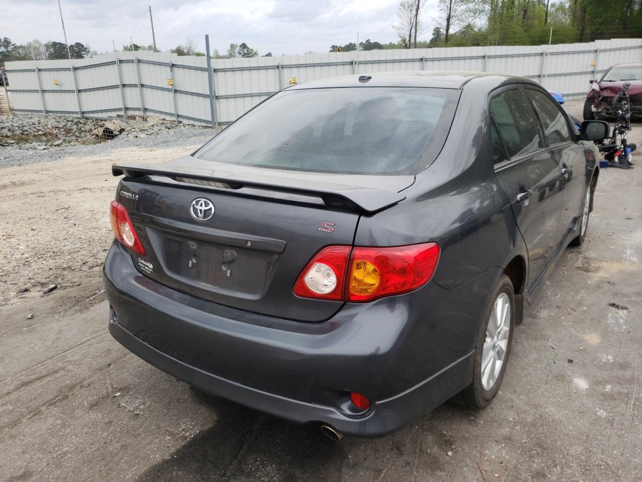 Photo 4 from auction – 2009 TOYOTA COROLLA BA with VIN 2T1BU40E79C114628