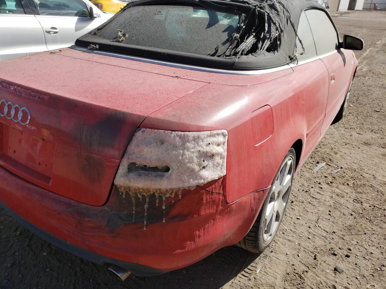 Photo 9 from auction – 2005 AUDI S4 QUATTRO with VIN WUARL48H35K902219